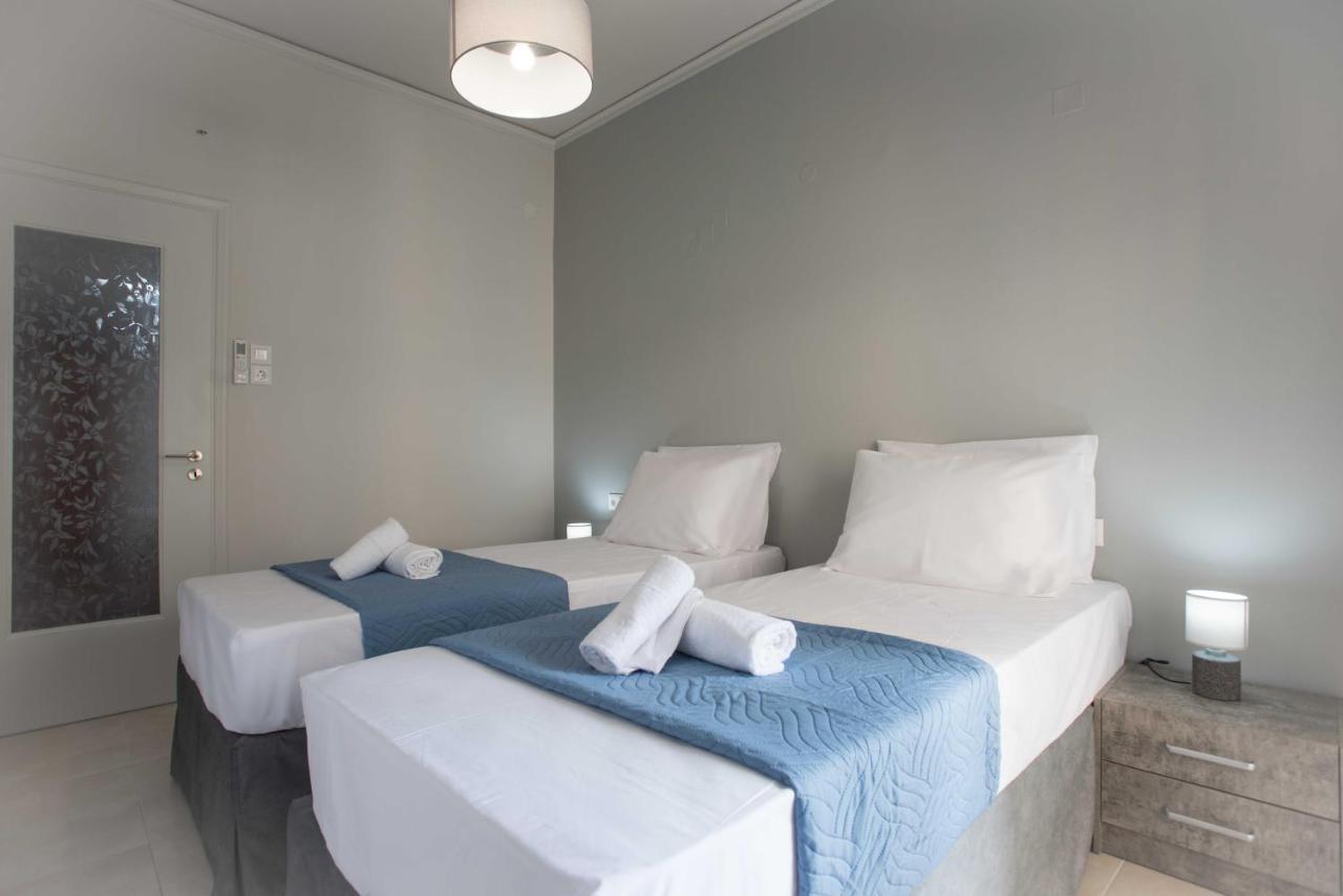 Central Spacious Apt Close To Port-Sites W/View 2 イラクリオン エクステリア 写真