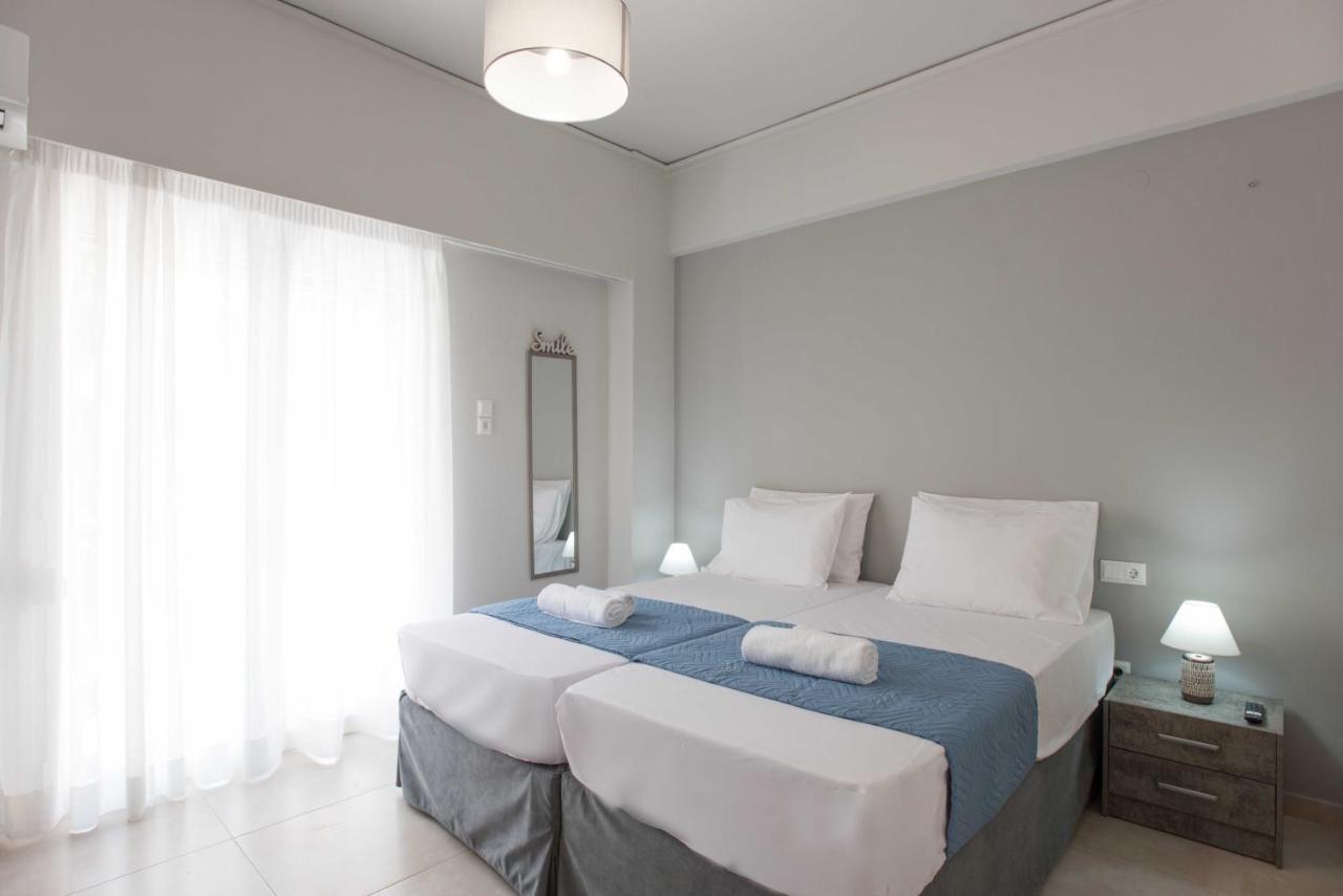 Central Spacious Apt Close To Port-Sites W/View 2 イラクリオン エクステリア 写真