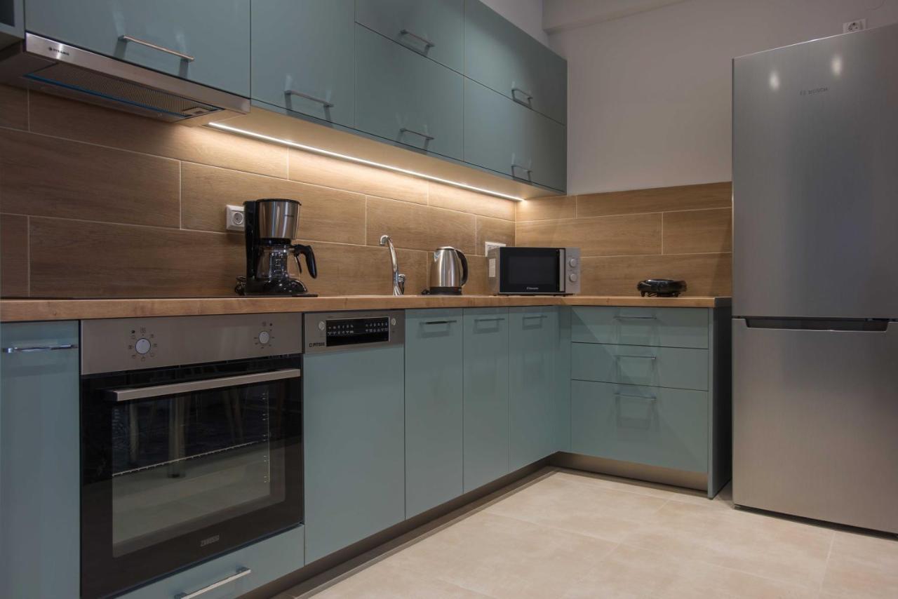 Central Spacious Apt Close To Port-Sites W/View 2 イラクリオン エクステリア 写真