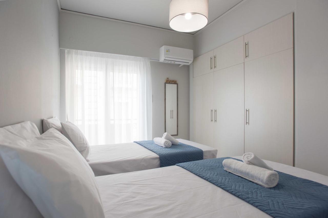 Central Spacious Apt Close To Port-Sites W/View 2 イラクリオン エクステリア 写真